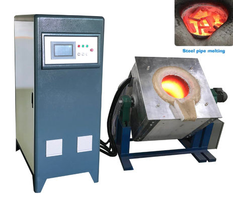 Elektryczny piec indukcyjny do topienia metali nieżelaznych z kontrolowaną temperaturą