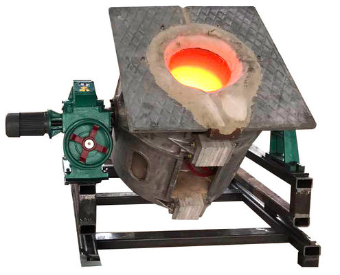1800°C Maksymalna temperatura średnia częstotliwość Indukcyjny piec topiący do odlewu metalu